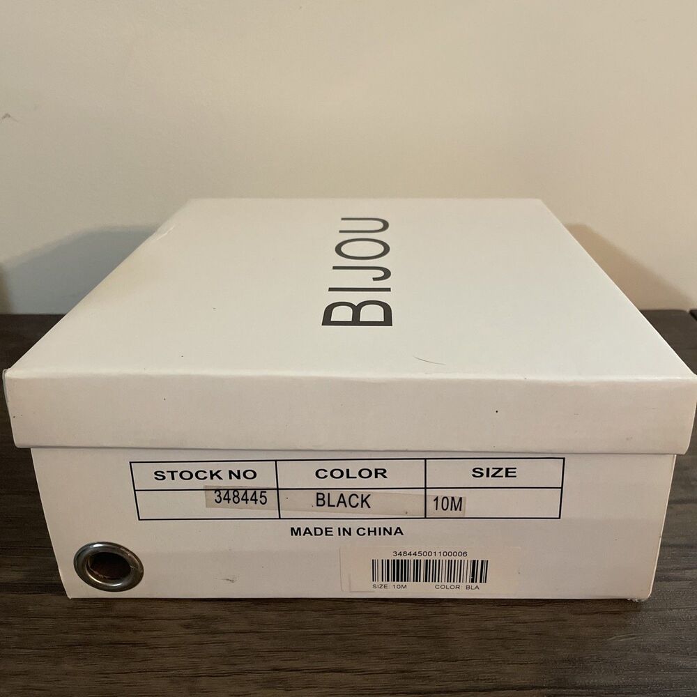 NEW Bijou By AJ Valenci Butterfly Heels Peep Toe Pumps Size 10M Party Club Y2K - Picture 9 of 11